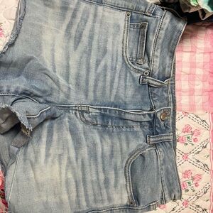 American Eagle Outfitters Light Blue Denim Shorts